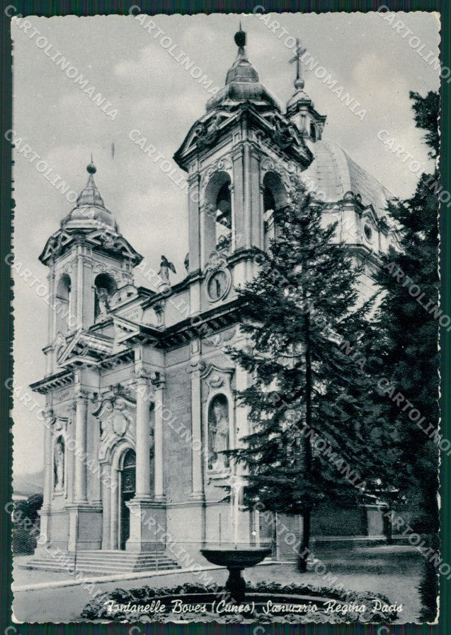 Cuneo Boves Fontanelle di Santuario PIEGA Foto FG cartolina KB2533 – fronte