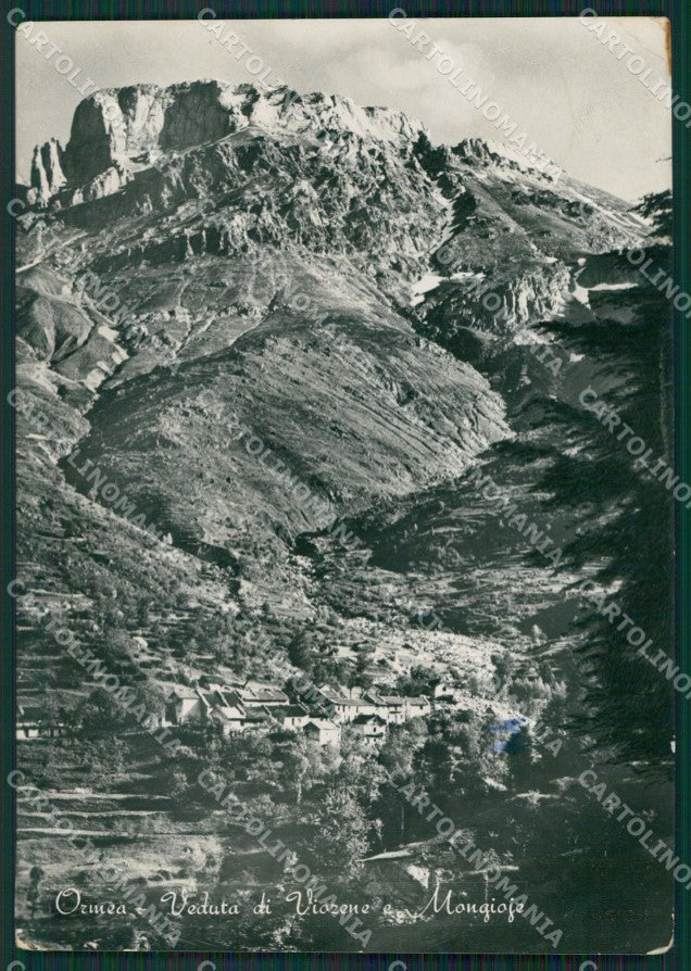Cuneo Ormea Viozene Mongioje Foto FG cartolina KB2537 – fronte