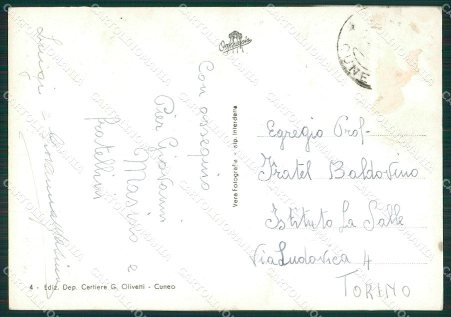 Cuneo Sambuco Valle Stura Foto FG cartolina KB2549 – retro