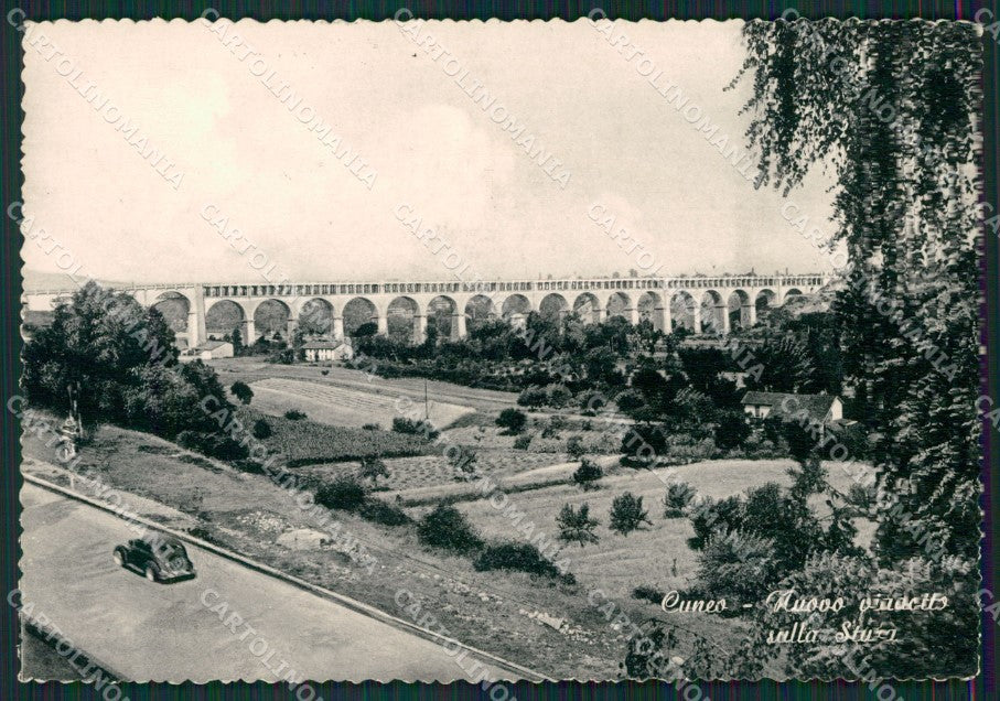 Cuneo Città Viadotto FG cartolina KB2550 – fronte