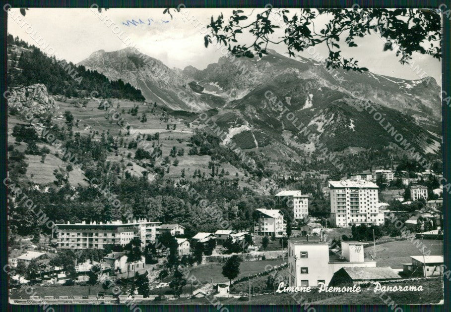Cuneo Limone Piemonte ABRASA PIEGHE Foto FG cartolina KB2564 – fronte