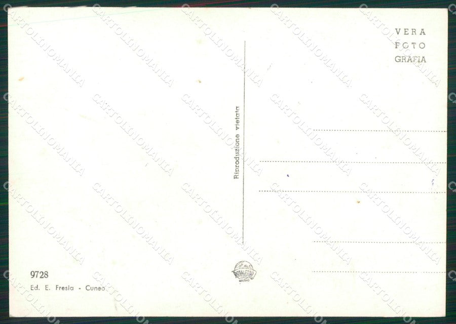 Cuneo Pietraporzio Ponte San Bernardo Foto FG cartolina KB2568 – retro