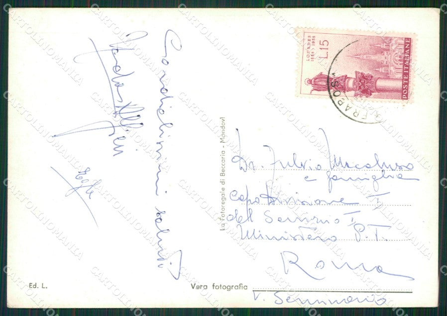 Cuneo Frabosa Soprana ABRASA Foto FG cartolina KB2571 – retro