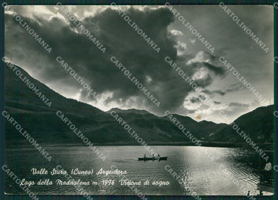 Cuneo Argentera Lago Maddalena Foto FG cartolina KB2587 – fronte
