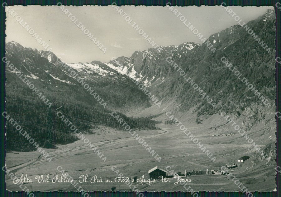 Torino Rifugio Jervis Alta Val Pellice Il Prà Foto FG cartolina KB2588 – fronte