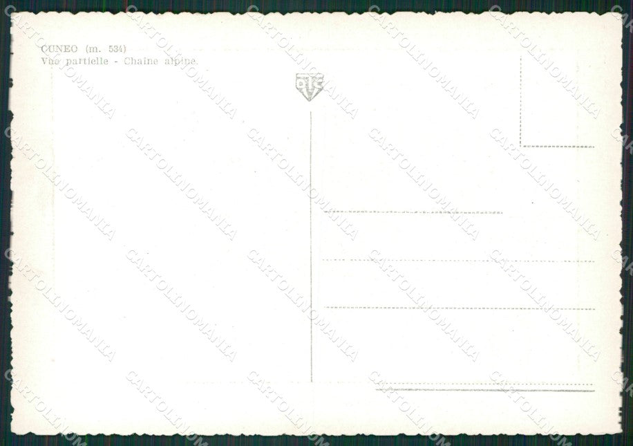 Cuneo Città FG cartolina KB2590 – retro