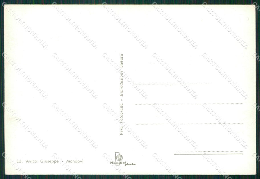 Cuneo Mondovì Foto FG cartolina KB2591 – retro