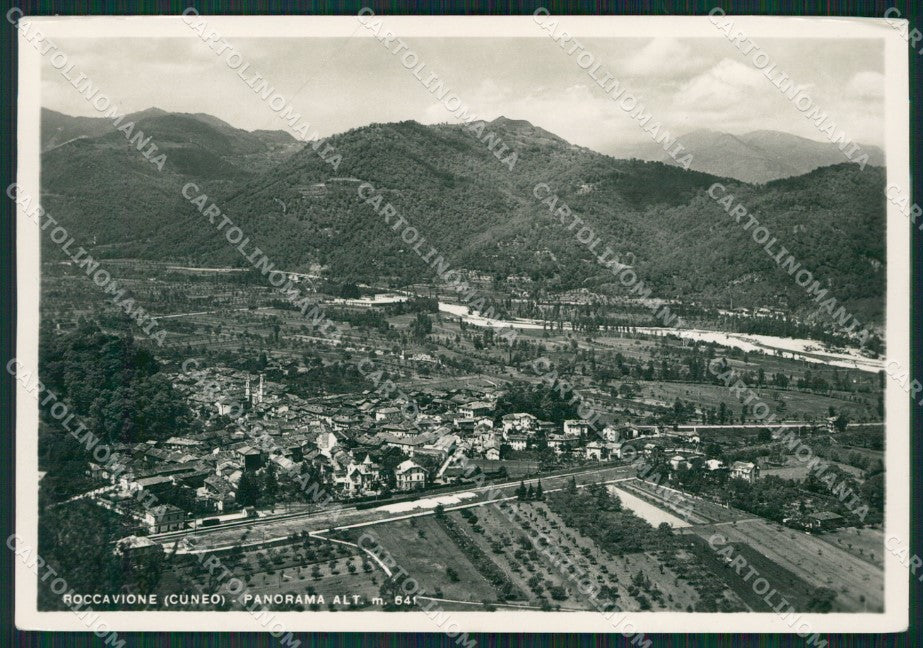 Cuneo Roccavione PIEGHE Foto FG cartolina KB2604 – fronte