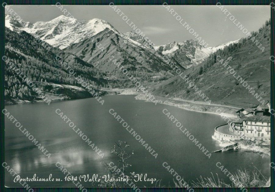 Cuneo Pontechianale Lago PIEGHINA Foto FG cartolina KB2610 – fronte