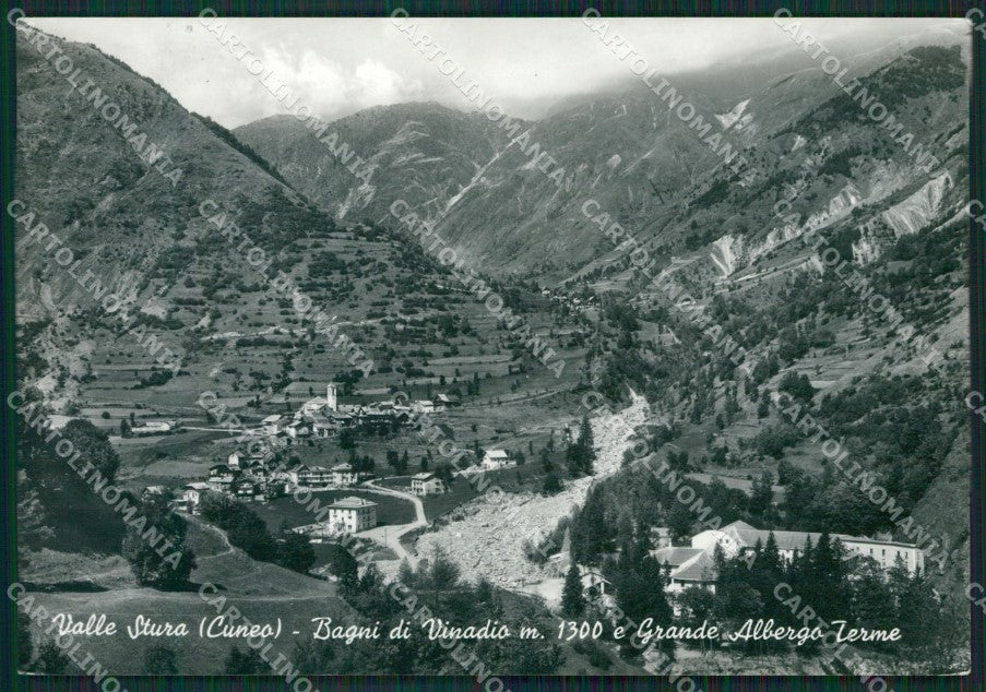 Cuneo Vinadio Bagni di Foto FG cartolina KB2611 – fronte