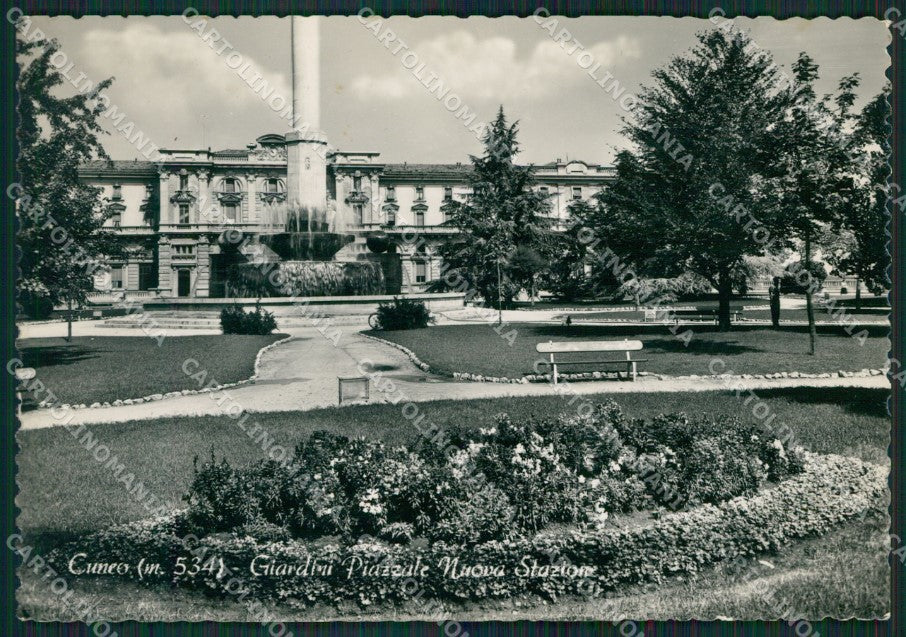 Cuneo Città Stazione Foto FG cartolina KB2615 – fronte