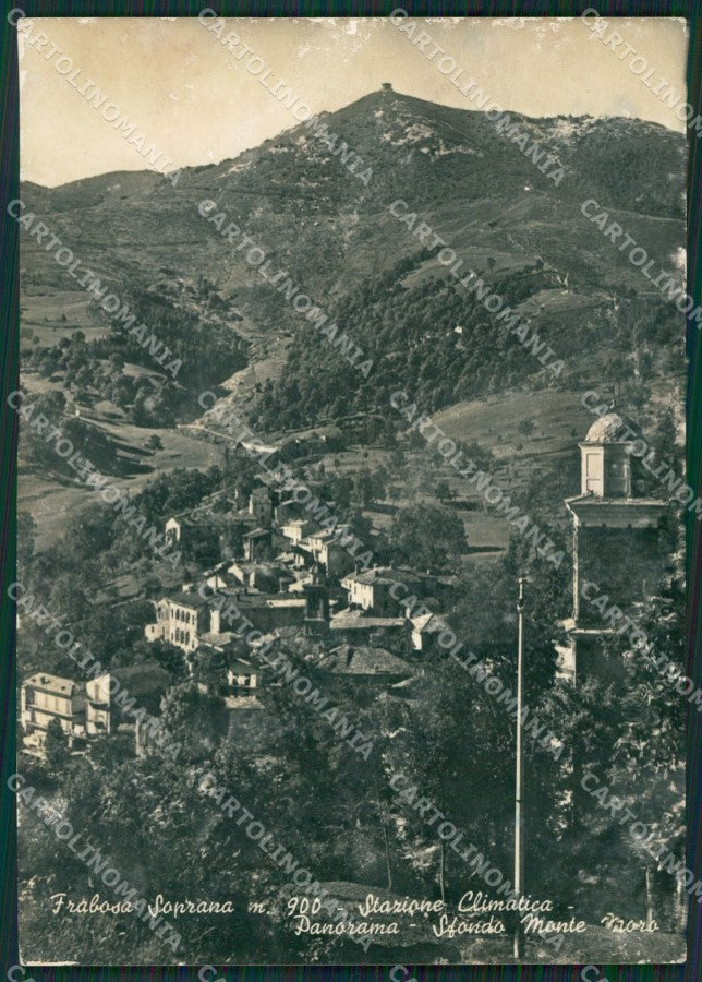 Cuneo Frabosa Soprana Monte Moro ABRASA Foto FG cartolina KB2626 – fronte