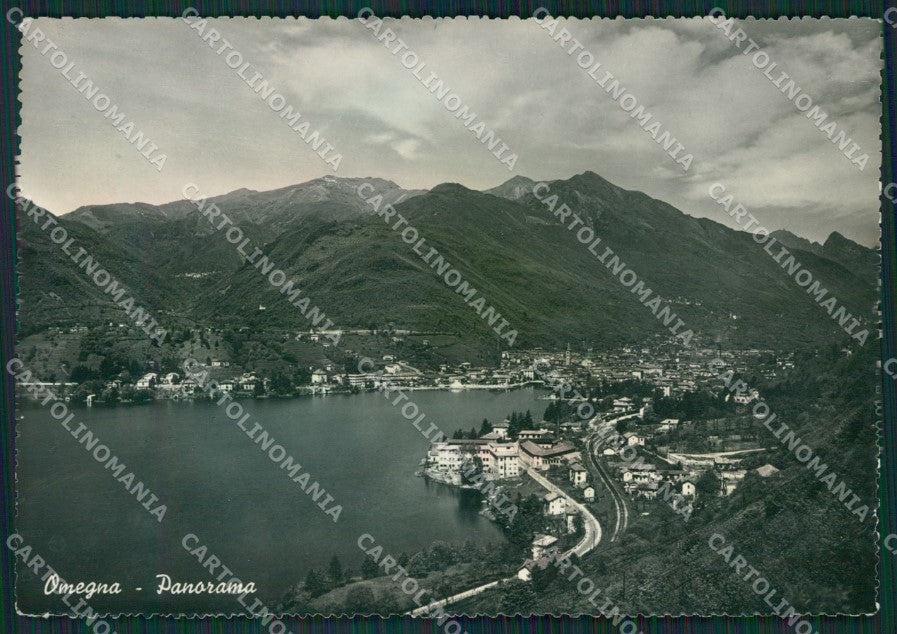 Verbania Omegna Lago Maggiore PIEGA Foto FG cartolina KB2633 – fronte
