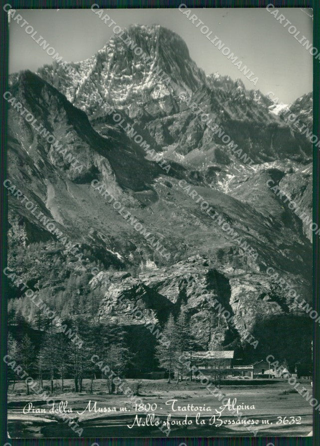 Torino Balme Pian della Mussa Bessanese Foto FG cartolina KB2651 – fronte