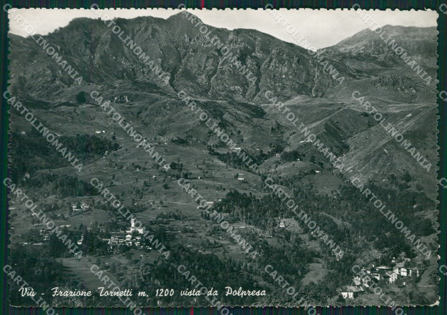 Torino Viù Tornetti Poltresa Foto FG cartolina KB2658 – fronte