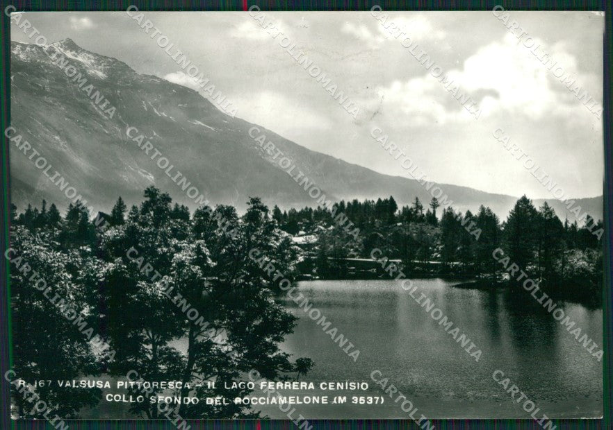 Torino Ferrera Cenisio Monviso Lago di Foto FG cartolina KB2660 – fronte
