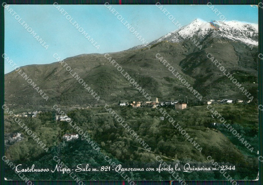 Torino Castelnuovo Nigra Sale Quinseina Foto FG cartolina KB2666 – fronte