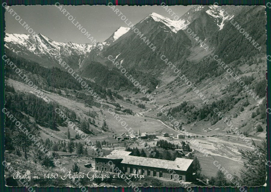 Torino Prali Agape Ghigo Foto FG cartolina KB2670 – fronte