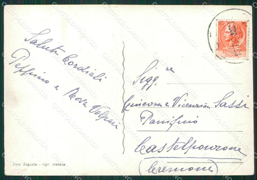 Torino Susa PIEGHINA STRAPPINO Foto FG cartolina KB2674 – retro