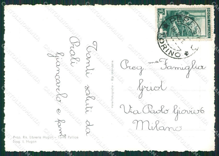 Torino Prali Foto FG cartolina KB2687 – retro