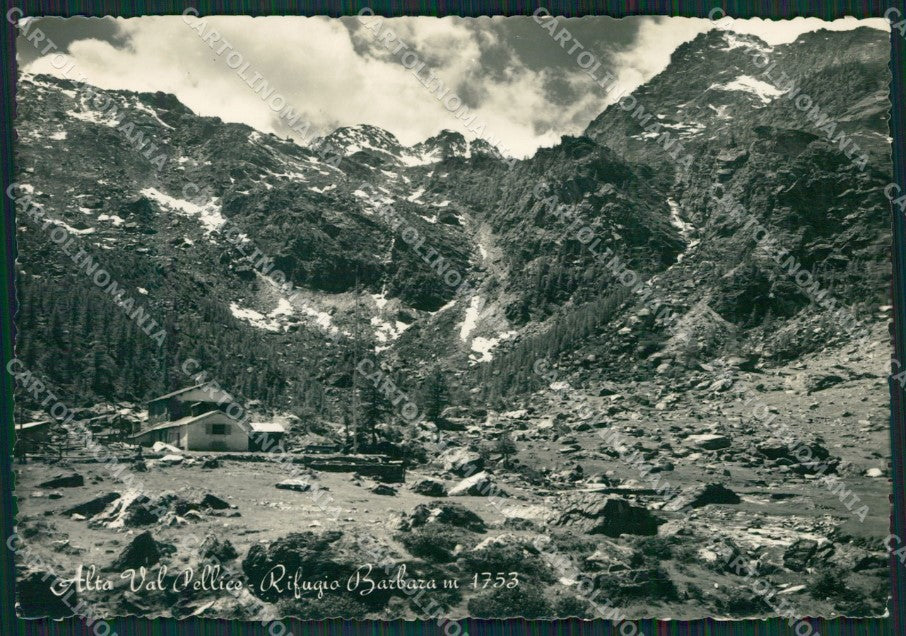 Torino Bobbio Pellice Rifugio Barbara Cai COLLA Foto FG cartolina KB2694 – fronte