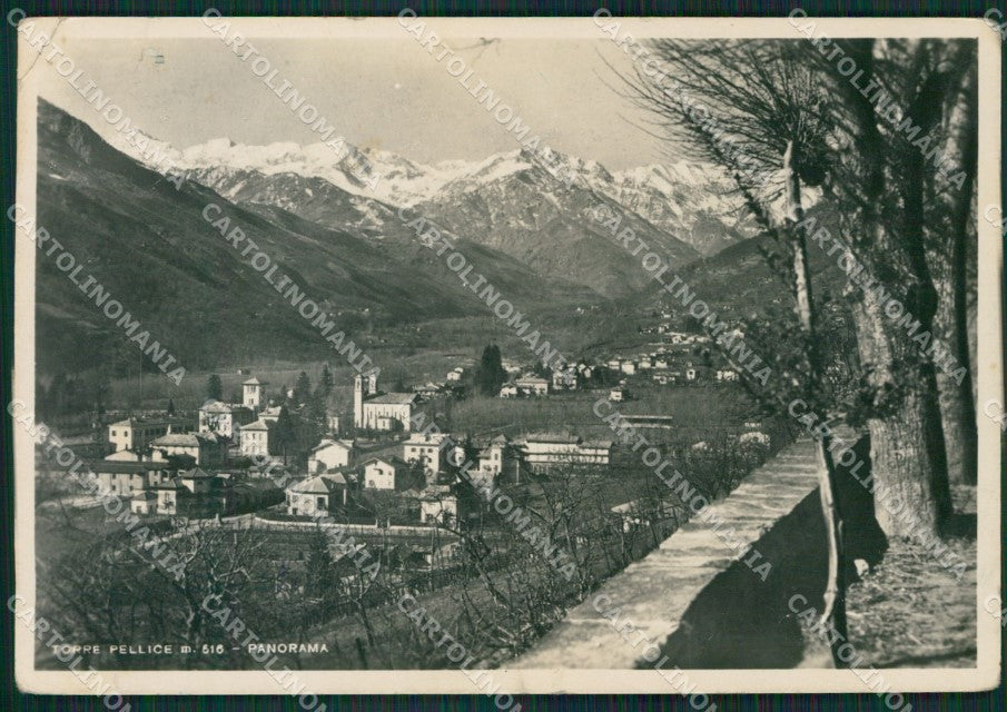 Torino Torre Pellice PIEGHE Foto FG cartolina KB2700 – fronte
