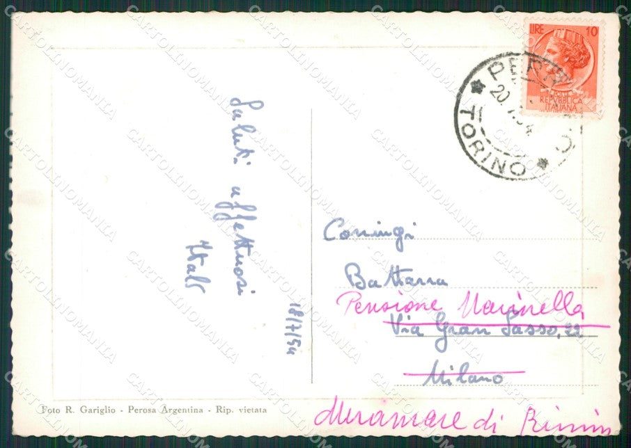 Torino Prali Ghigo PIEGHINA Foto FG cartolina KB2701 – retro