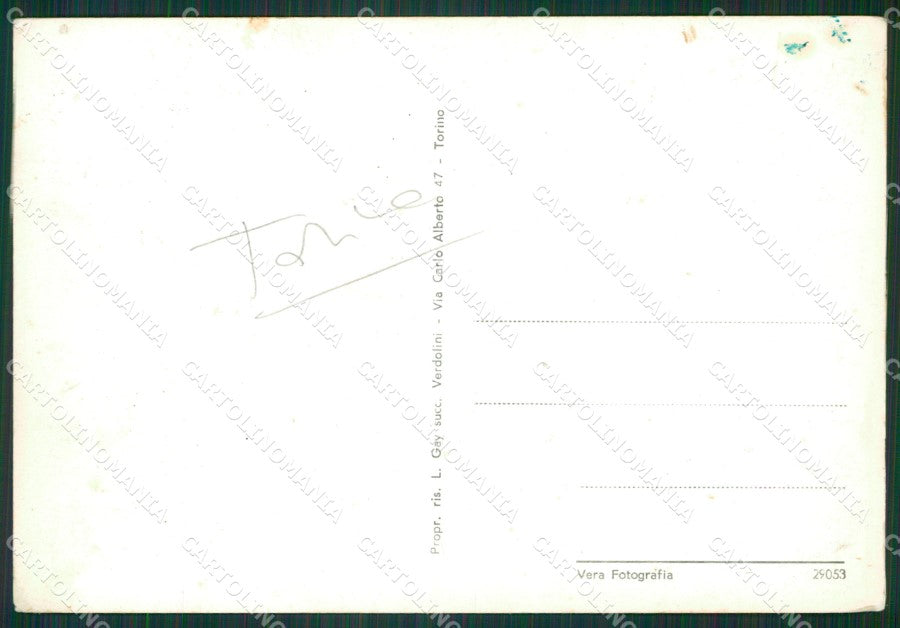 Torino Ala di Stura Mondrone Foto FG cartolina KB2710 – retro