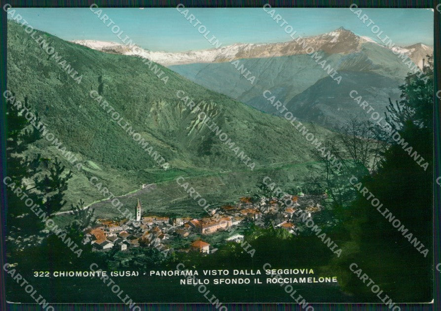 Torino Chiomonte Rocciamelone Foto FG cartolina KB2721 – fronte