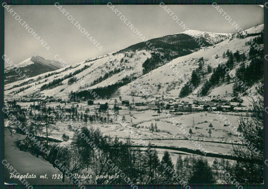 Torino Pragelato Nevicata Foto FG cartolina KB2726 – fronte