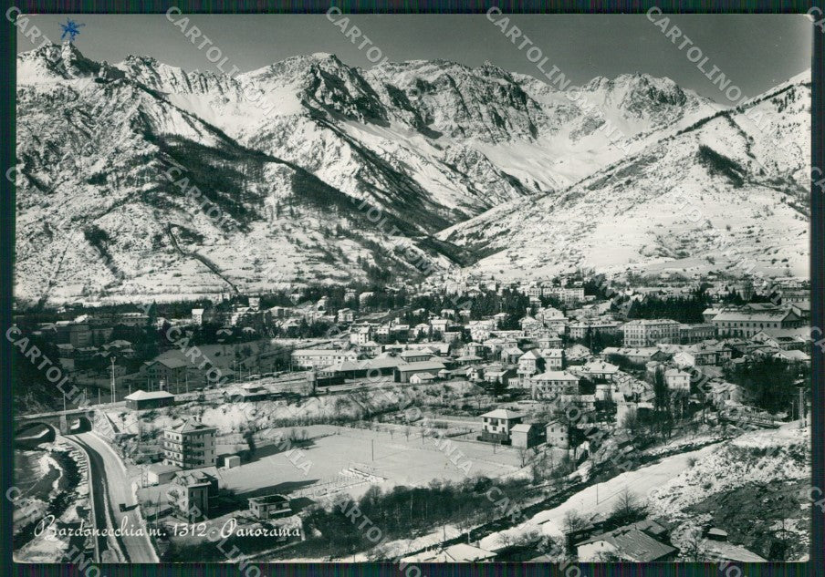 Torino Bardonecchia Nevicata Foto FG cartolina KB2728 – fronte