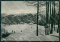 Torino Sauze d'Oulx Nevicata Sci PIEGA Foto FG cartolina KB2729 – fronte