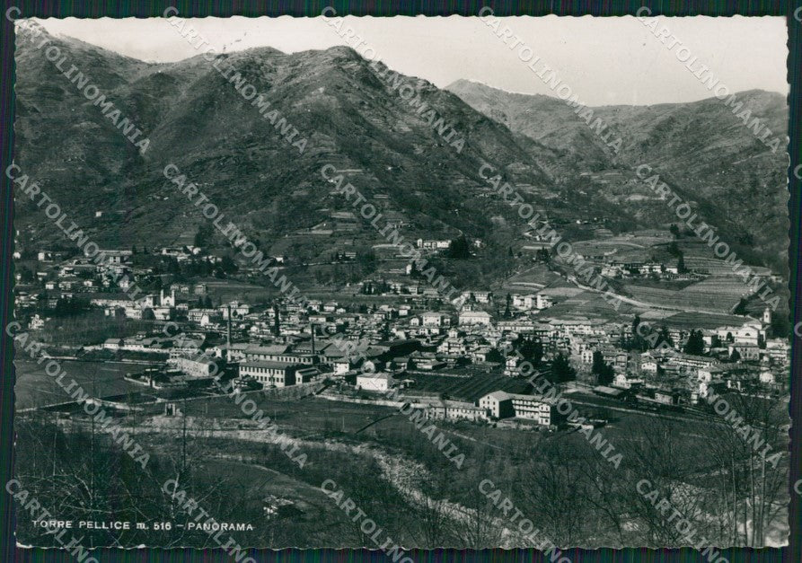 Torino Torre Pellice PIEGHE Foto FG cartolina KB2737 – fronte