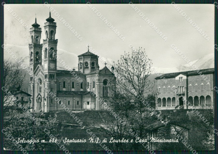 Torino Giaveno Selvaggio Santuario Foto FG cartolina KB2744 – fronte