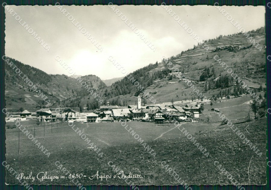 Torino Prali Ghigo Agape Indiritti Foto FG cartolina KB2749 – fronte