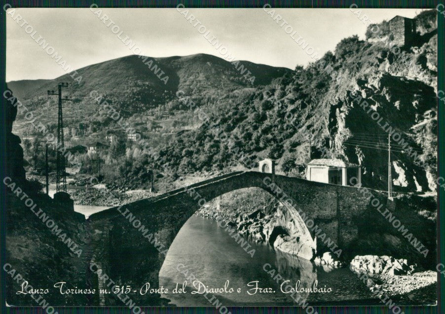 Torino Lanzo Torinese Colombaio Foto FG cartolina KB2753 – fronte
