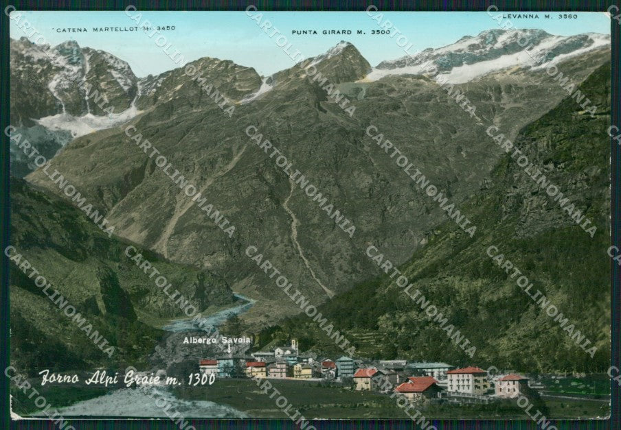 Torino Forno Alpi Graie PIEGHINE Foto FG cartolina KB2769 – fronte