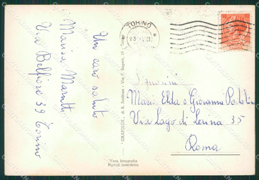 Torino Città Foto FG cartolina KB2814 – retro