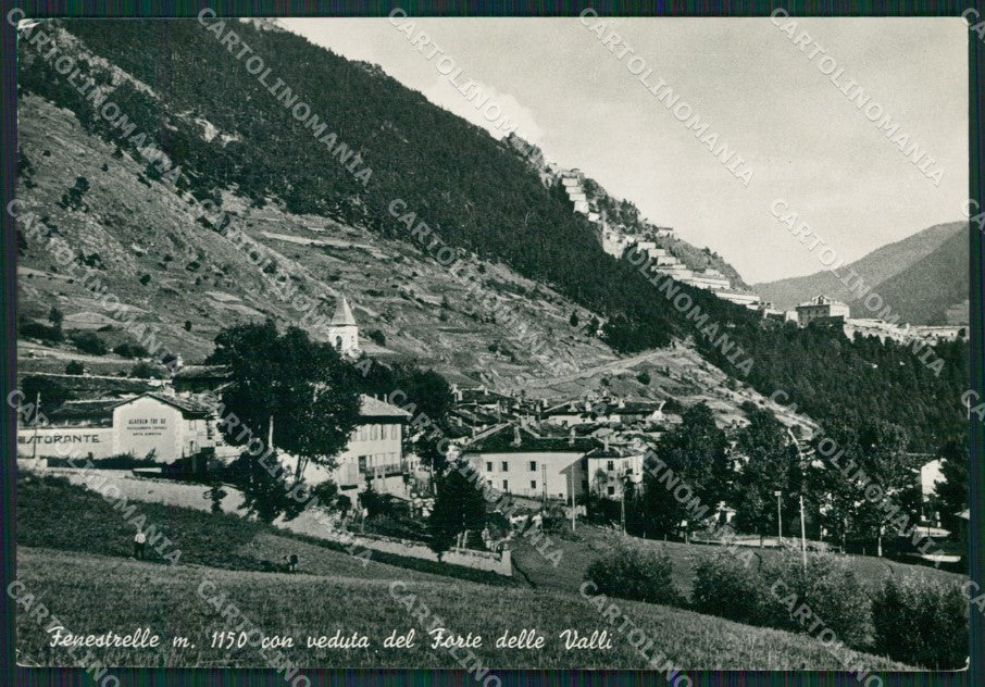 Torino Fenestrelle PIEGHINE Foto FG cartolina KB2818 – fronte