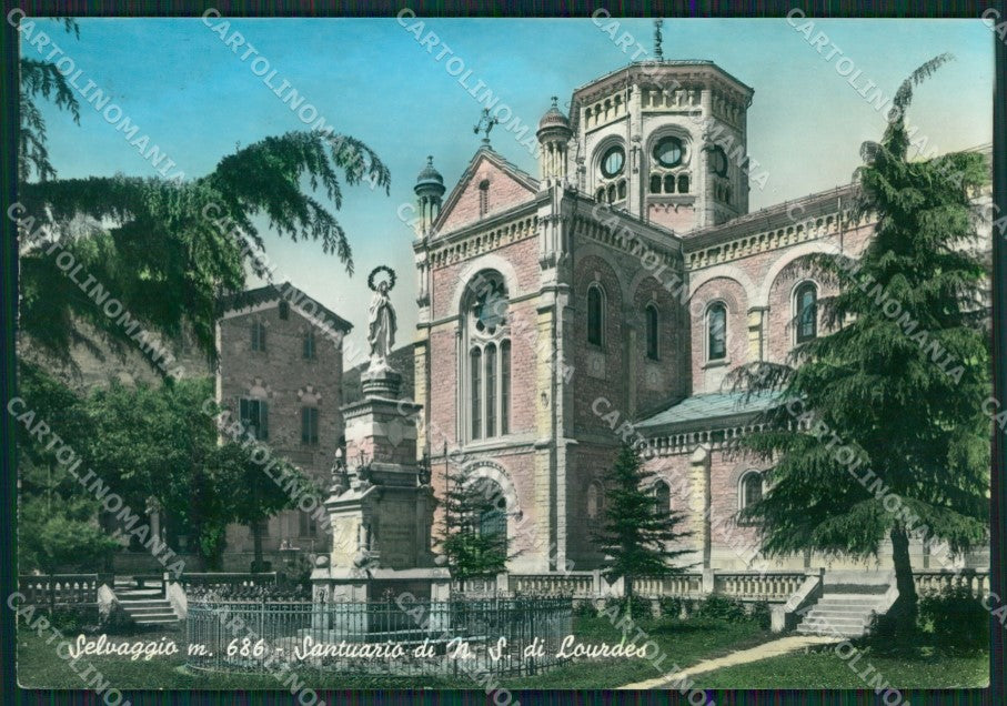 Torino Giaveno Selvaggio Santuario Foto FG cartolina KB2838 – fronte