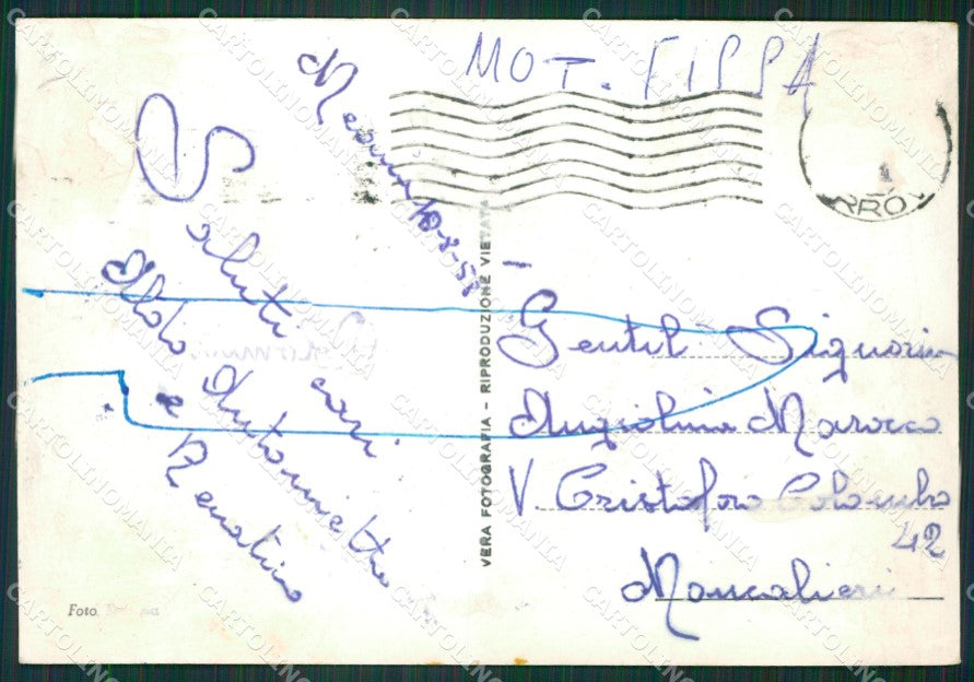 Torino La Losa Val Susa ABRASA COLLA Foto FG cartolina KB2840 – retro