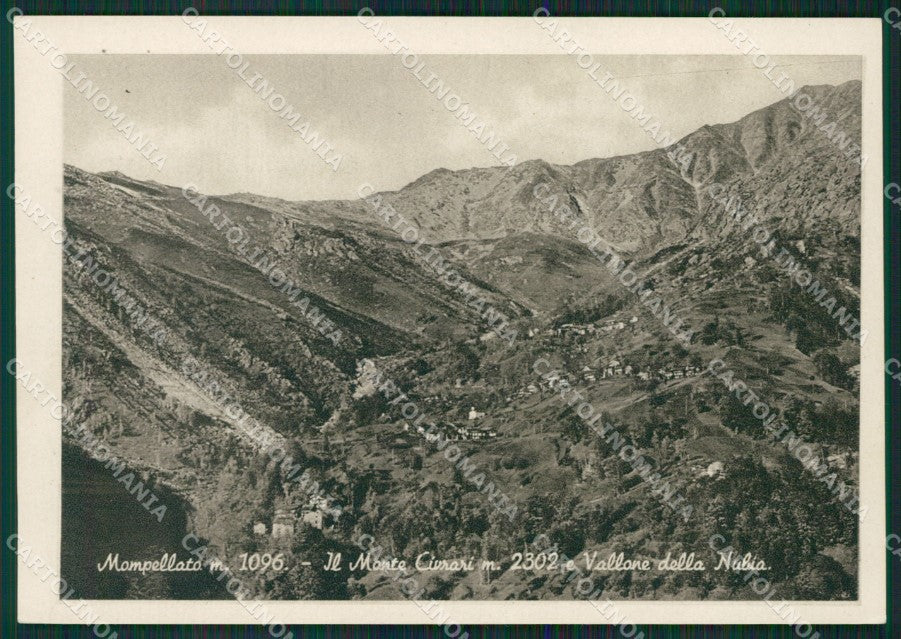 Torino Rubiana Mompellato Monte Civrari Vallone Nubia FG cartolina KB2849 – fronte