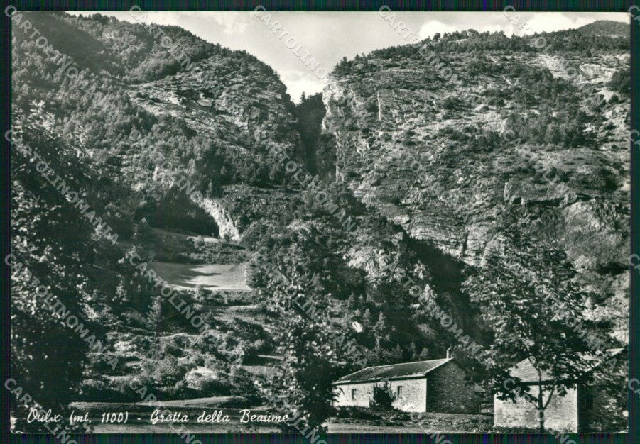 Torino Sauze d'Oulx Grotta della Beaume STRAPPPINO Foto FG cartolina KB2860 – fronte