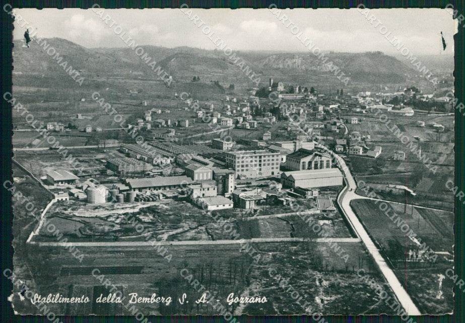 Novara Gozzano Stabilimento Bemberg FORI Foto FG cartolina KB2872 – fronte