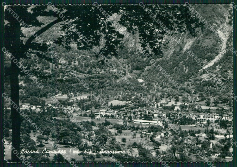 Torino Locana Canavese PIEGHE Foto FG cartolina KB2874 – fronte