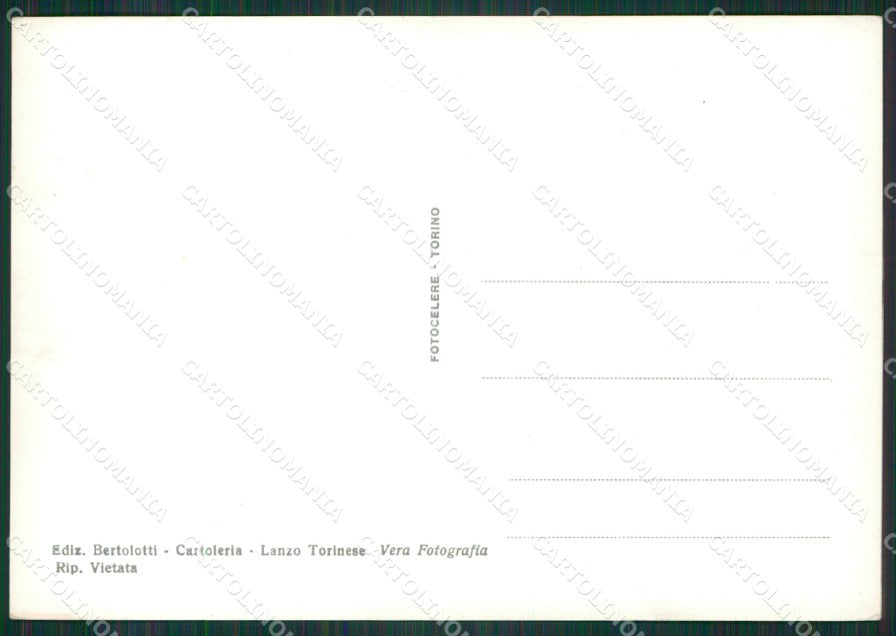 Torino Lanzo Torinese Istituto Don Bosco ABRASA Foto FG cartolina KB2875 – retro