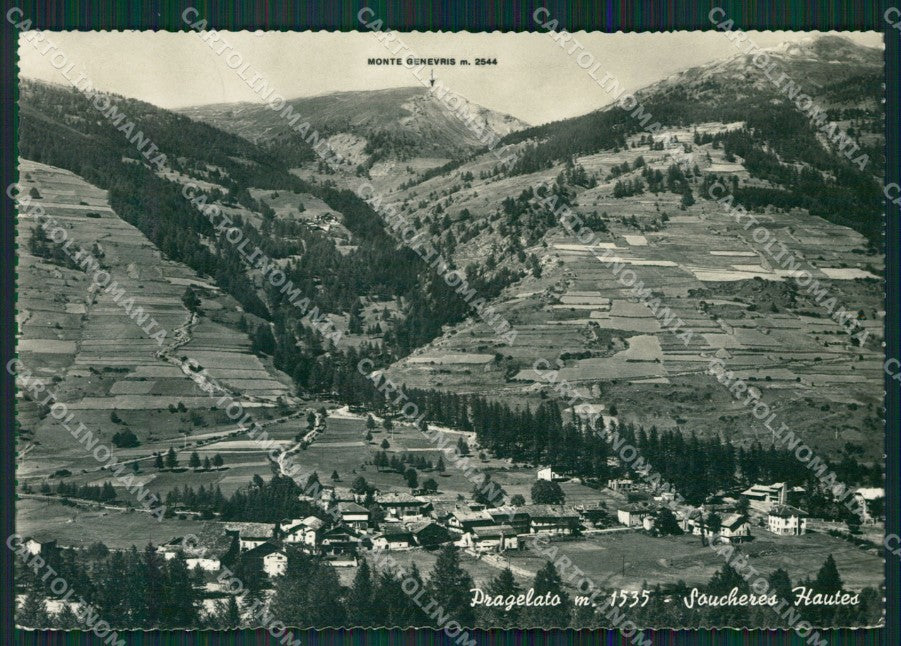 Torino Pragelato Monte Genevris PIEGHINA Foto FG cartolina KB2886 – fronte