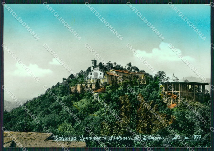 Torino Valperga Canavese Santuario di Belmonte Foto FG cartolina KB2888 – fronte