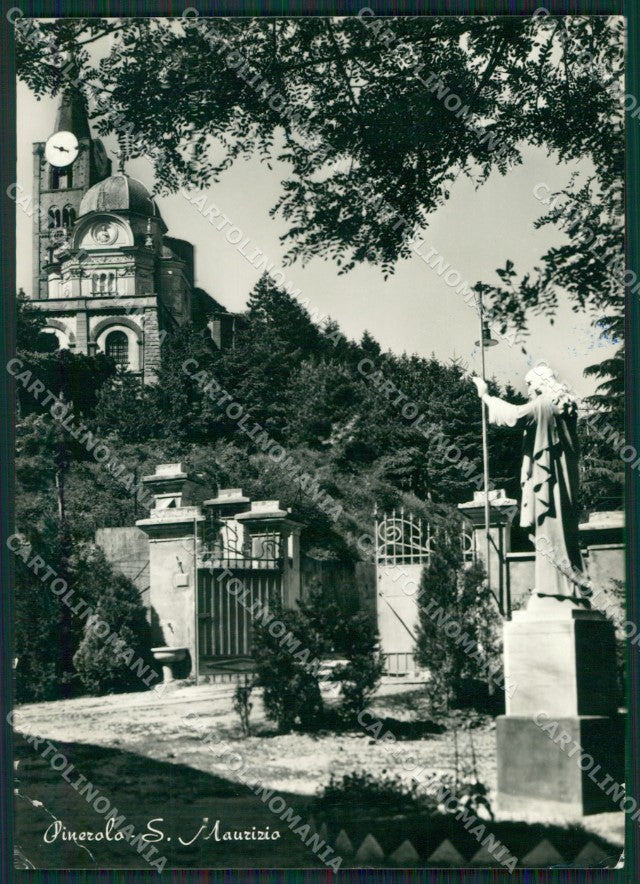 Torino Pinerolo San Maurizio PIEGHE Foto FG cartolina KB2890 – fronte