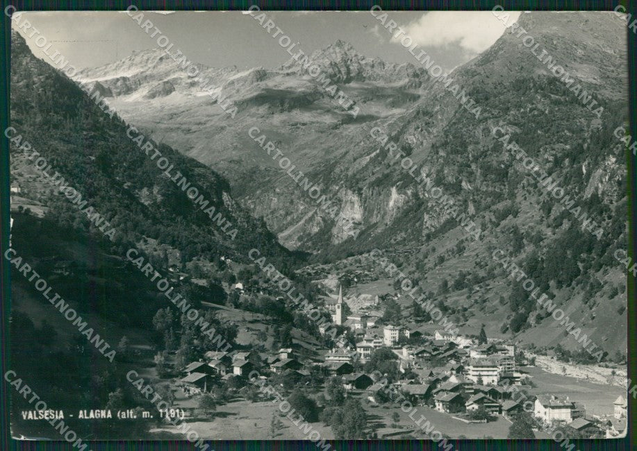 Vercelli Alagna Valsesia Foto FG cartolina KB2907 – fronte